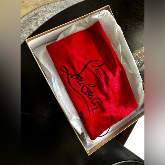 Christian Louboutins Hot Chick 100 mm Pumps - nude size 38.5 / US 8 worn once - Picture 13 of 16